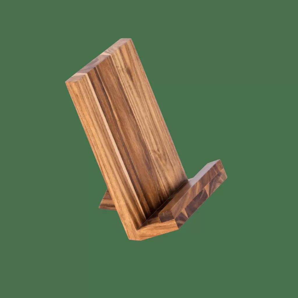 Best Sale ACACIA LUX Atril De Cocina Soporte Tableta Natural Accesorios De Cocina