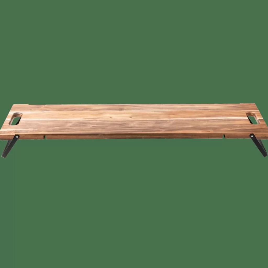 Best ACACIA LUX Tabla Para Servir Negro, Natural Fuentes Para Servir