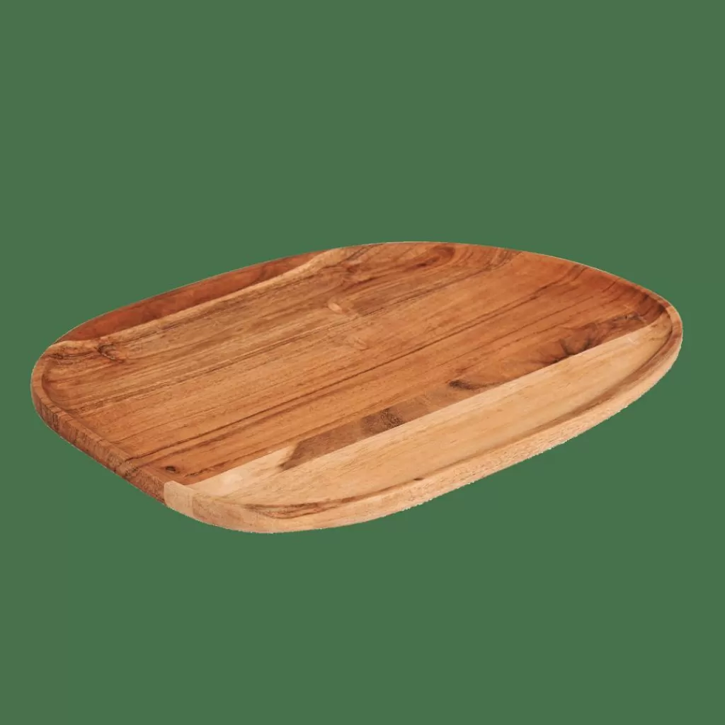 Cheap ACACIA STYLE Fuente Natural Fuentes Para Servir