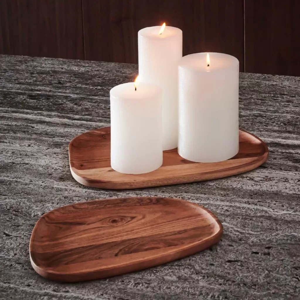 Best ACACIA STYLE Fuente Natural Fuentes Para Servir