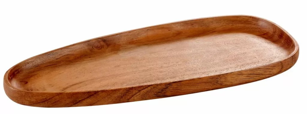 Cheap ACACIA STYLE Fuente Natural Fuentes Para Servir