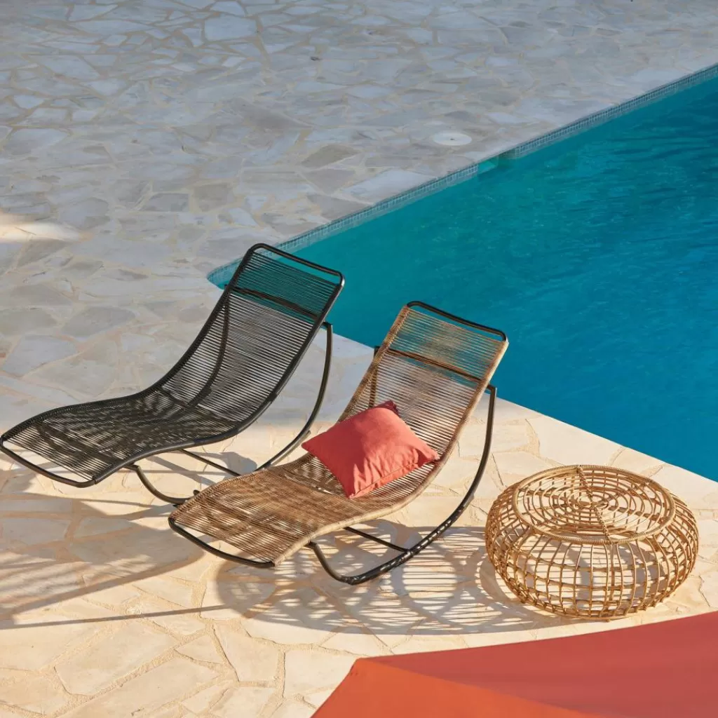 Best Sale ACAPULCO Mecedora Negro Hamacas De Exterior
