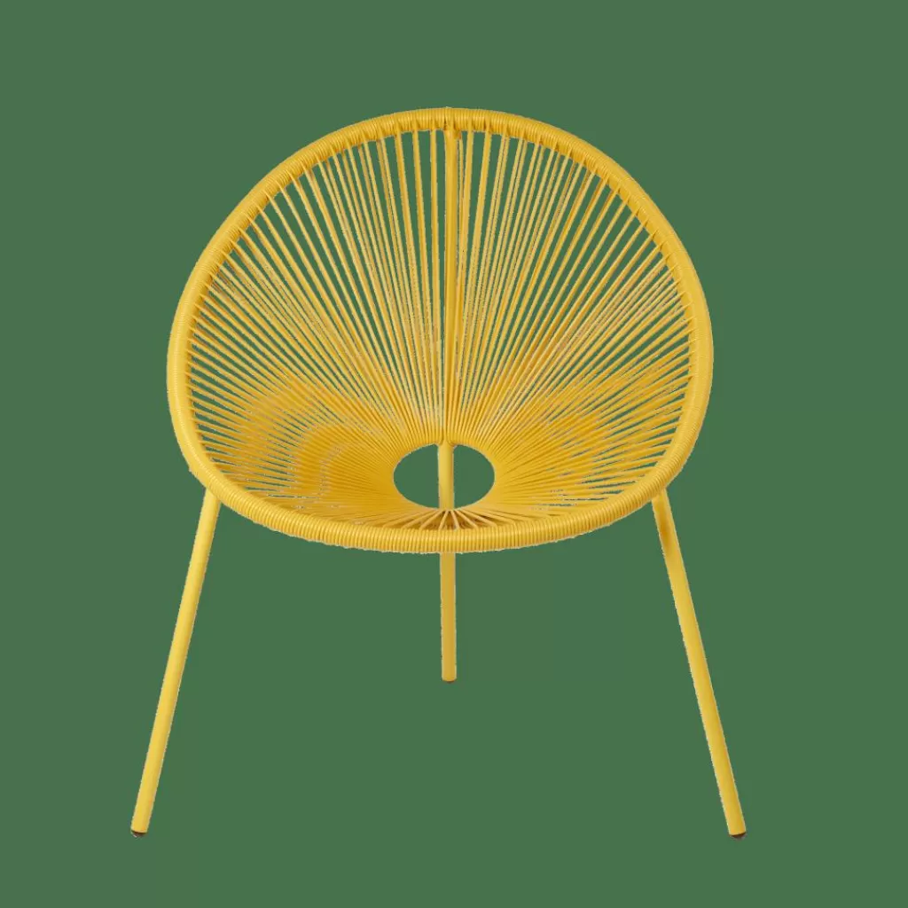 New ACAPULCO Silla Lounge Amarillo Sillas Lounge