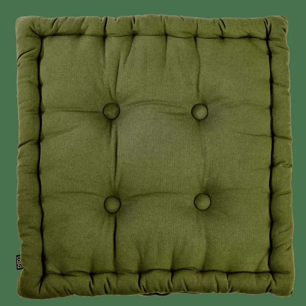 Flash Sale ALDA Cojín Colchón Verde Oscuro Cojines De Asiento