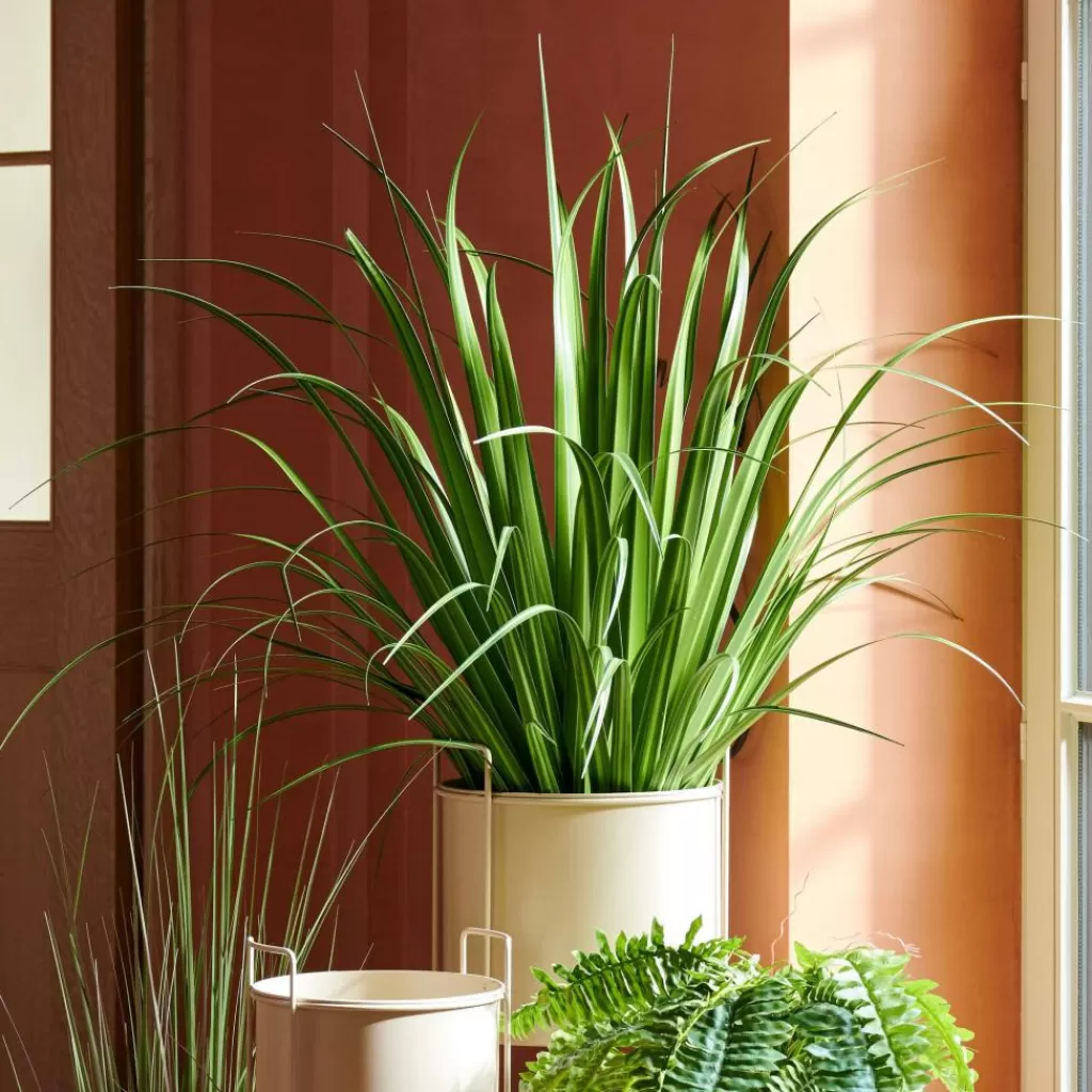 Best Sale ALLIUM Hierba Ornamental Verde Plantas Artificiales