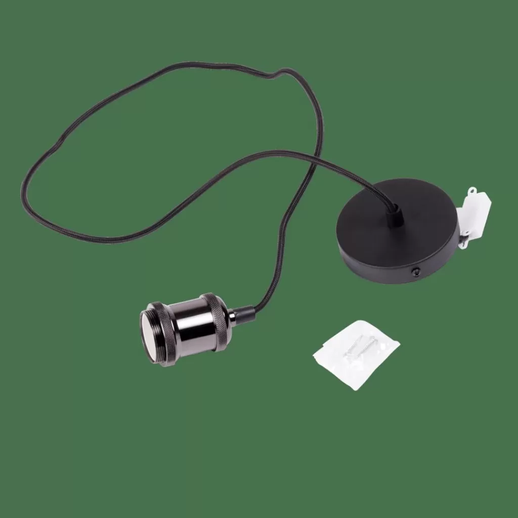 Fashion ALU Lámpara Colgante Negro, Metal Lámparas Colgantes