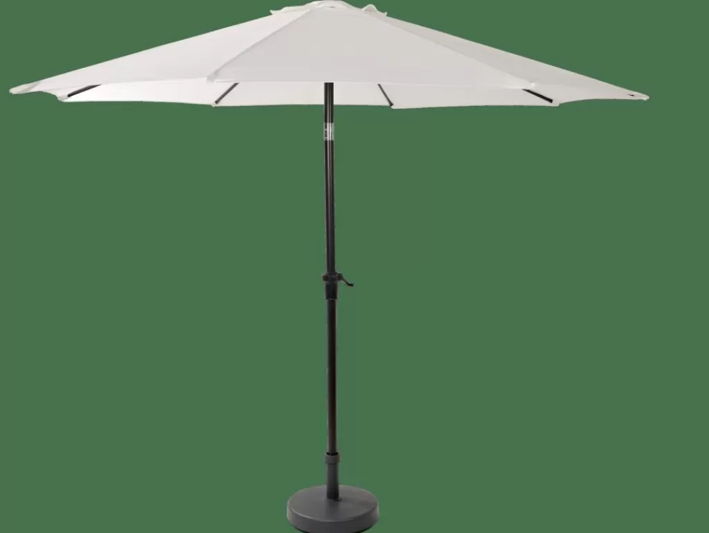 New ALU Parasol Sin Pie Blanco Parasoles
