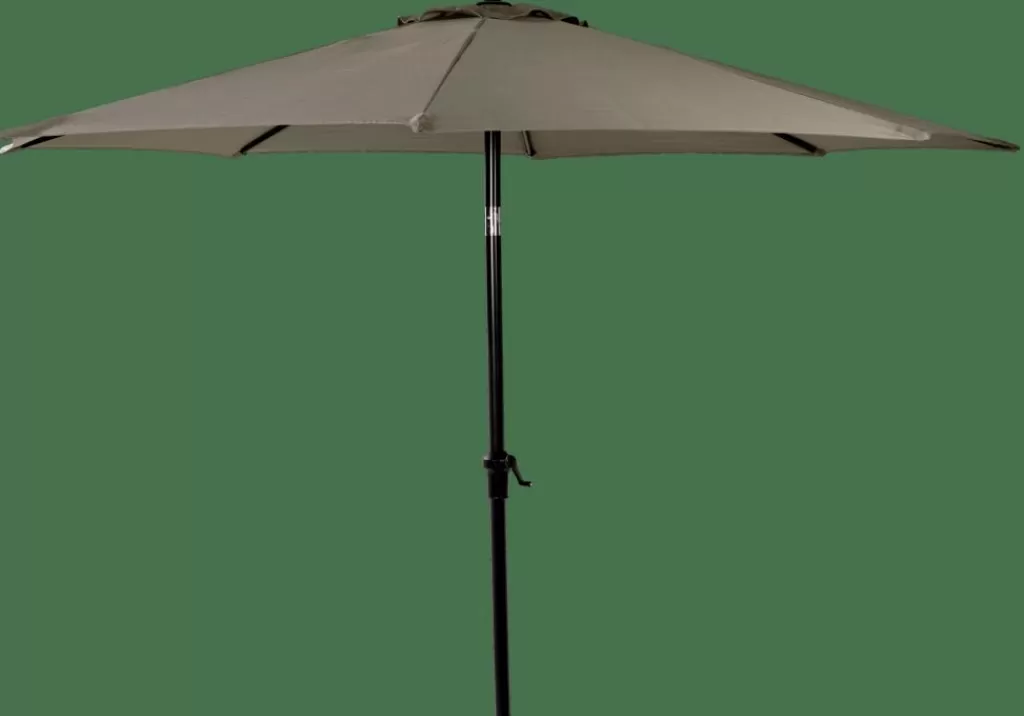 Clearance ALU Parasol Sin Pie Taupe Parasoles