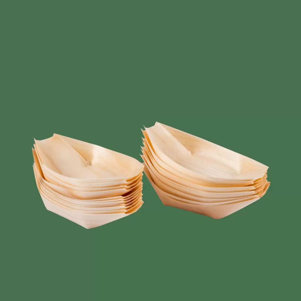 Best Sale APERO ECO Fuentes Juego De 20 Natural Aperitivo Y Tapas