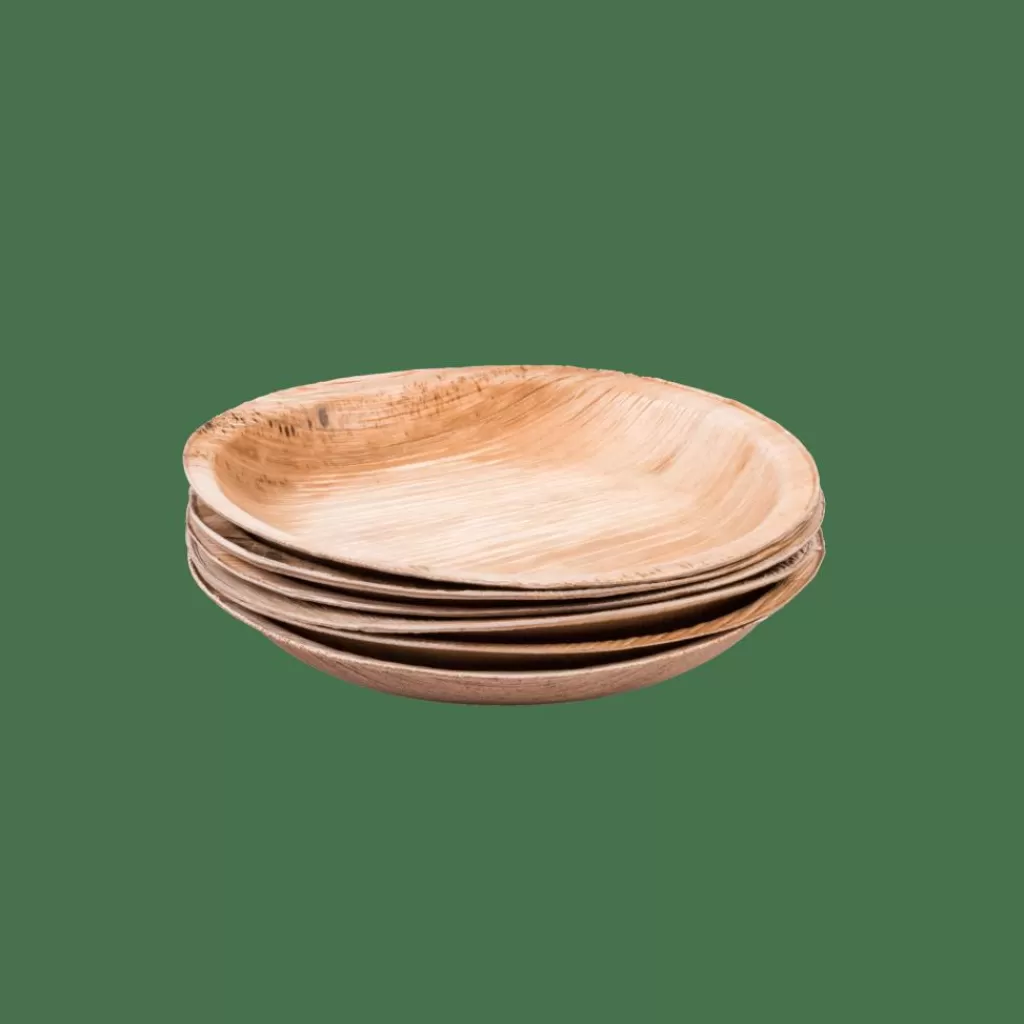 Best ARECA LEAF Platos Juego De 6 Natural Platos
