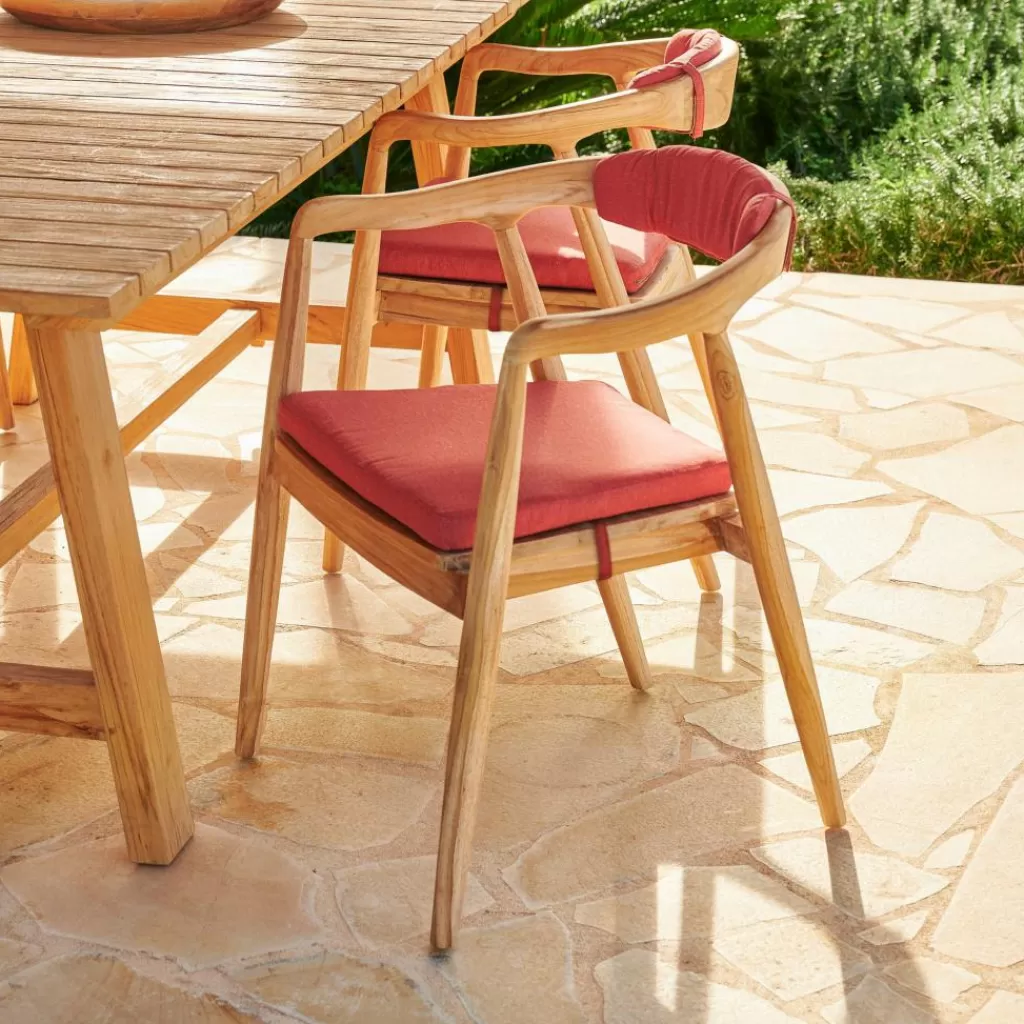 Fashion AUGUST Cojín De Asiento Rojo Cojines De Jardín