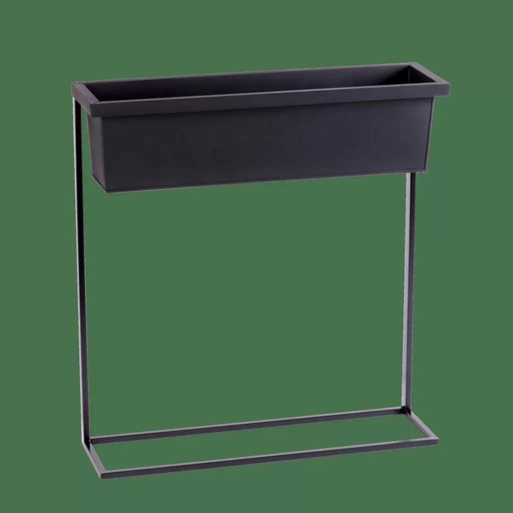 Shop BALCO Caja Para Plantas Negro Soportes Para Plantas