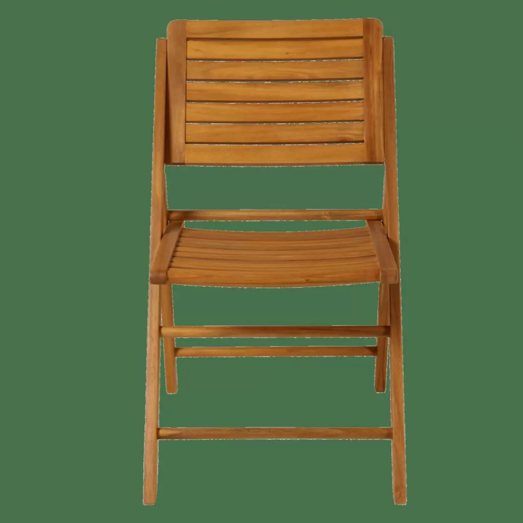 Best BAMBAM Silla Plegable Natural Sillas De Jardín