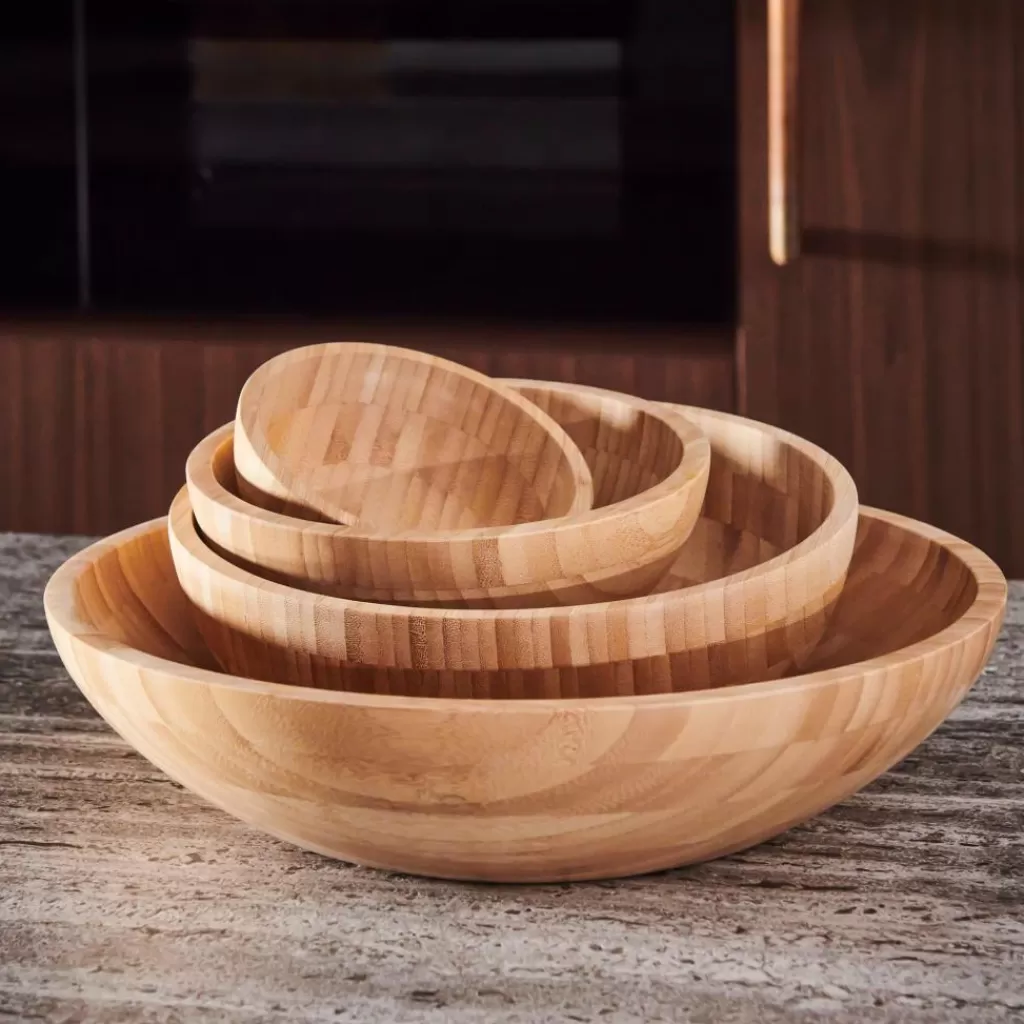 Best BAMBOO Cuenco Natural Cuencos