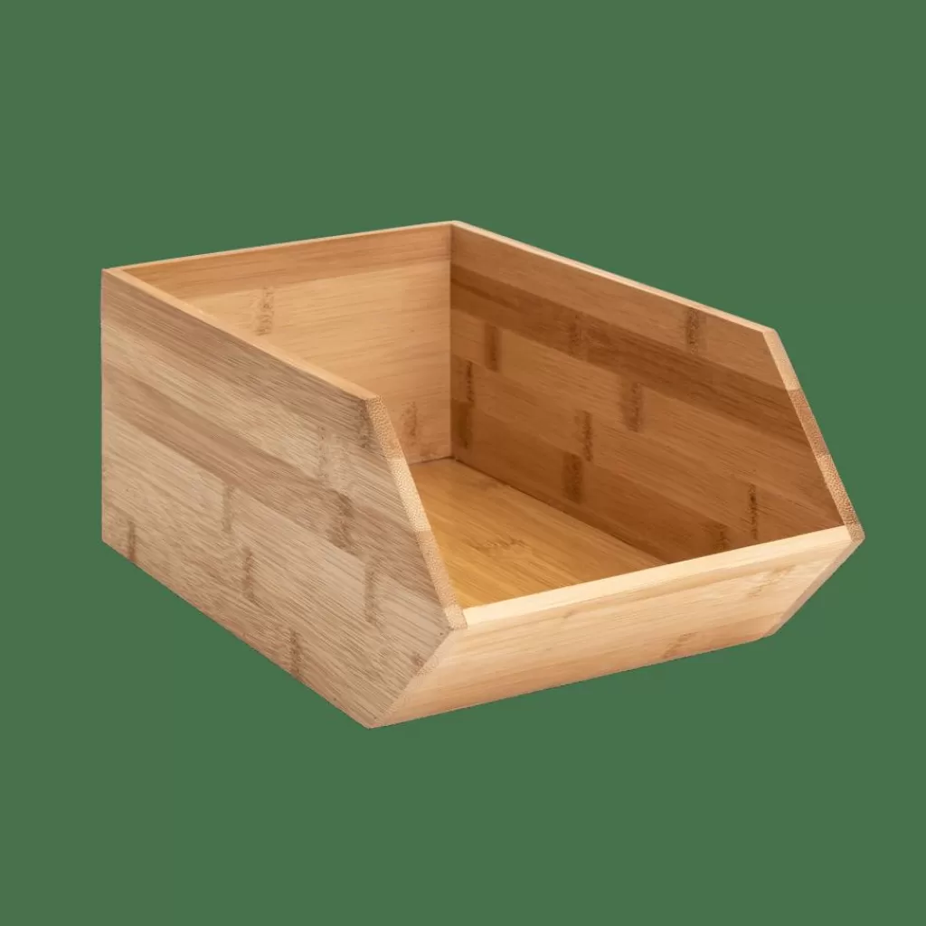 Online BAMBOO Organizador Apilable Natural Latas | Taperes