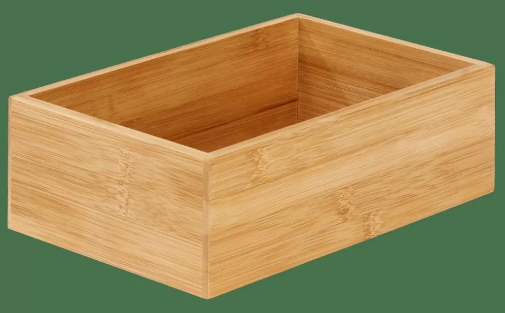 Outlet BAMBOO Organizador Para Cajón Natural Cestas De Cajonera