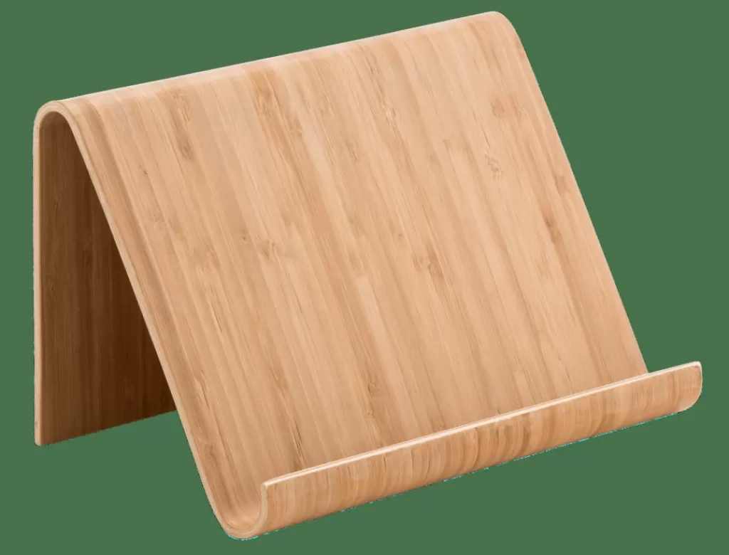 Cheap BAMBUS Soporte Tableta Atril De Cocina Natural Instrumentos De Cocina