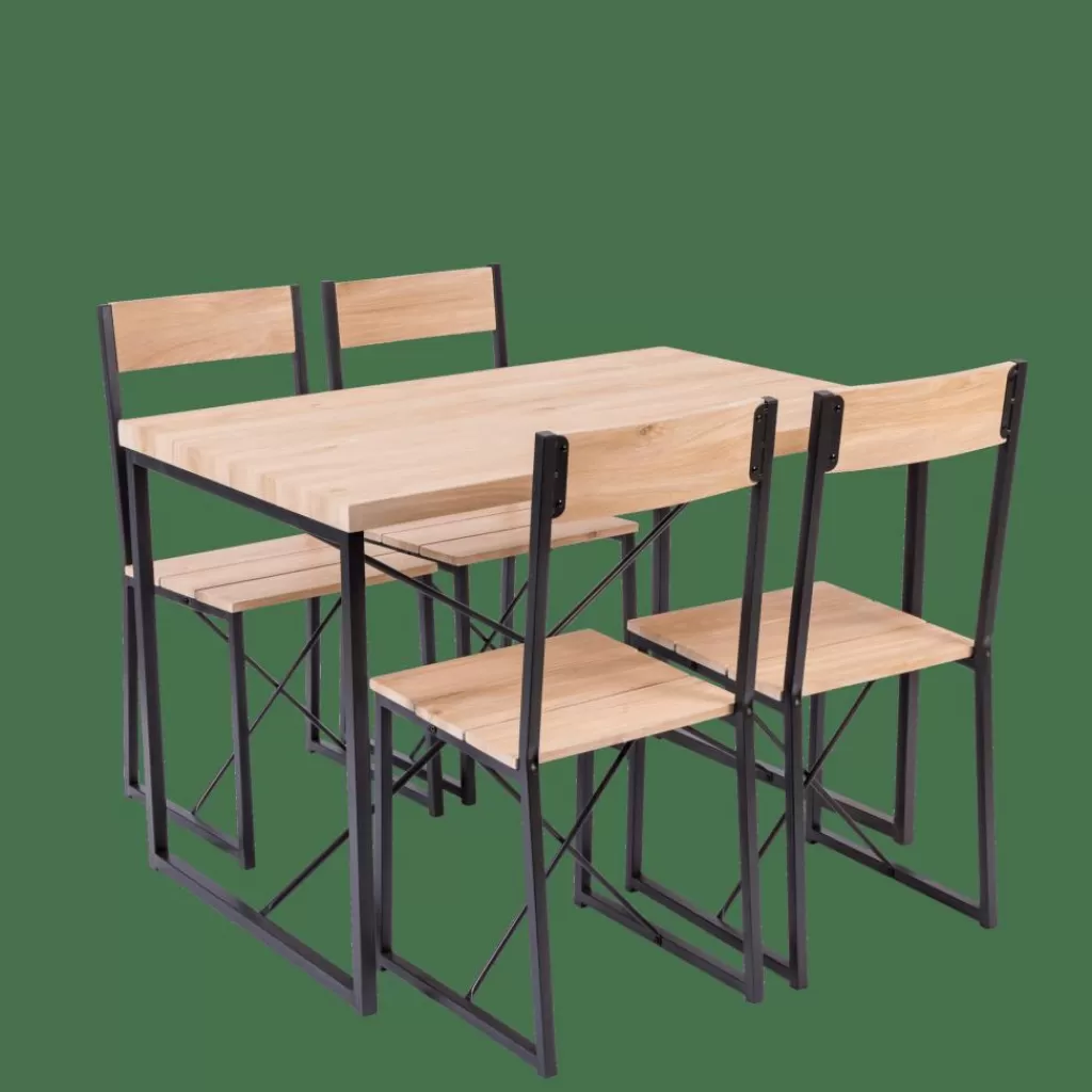 Hot BASIC Dinner Set Natural Mesa De Comedor