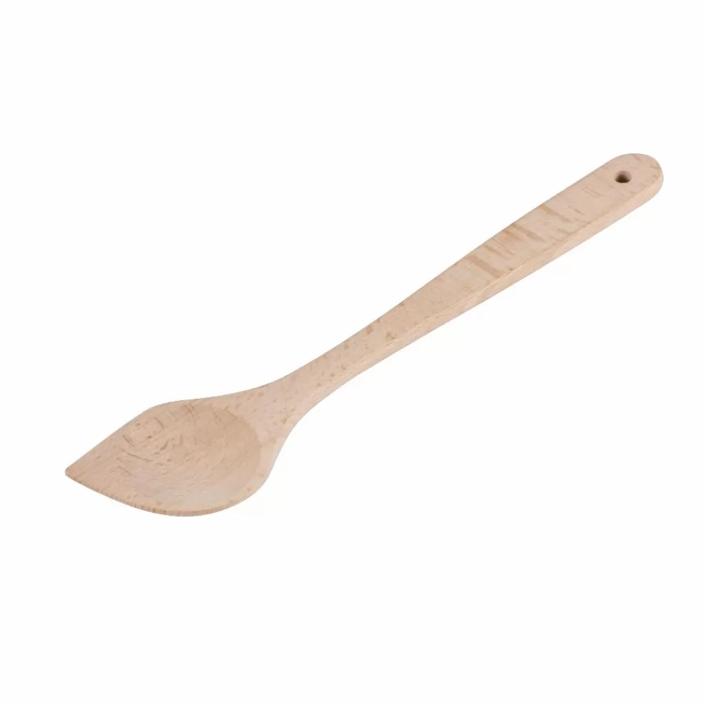 Cheap BASIC WOOD Cuchara Natural Instrumentos De Cocina