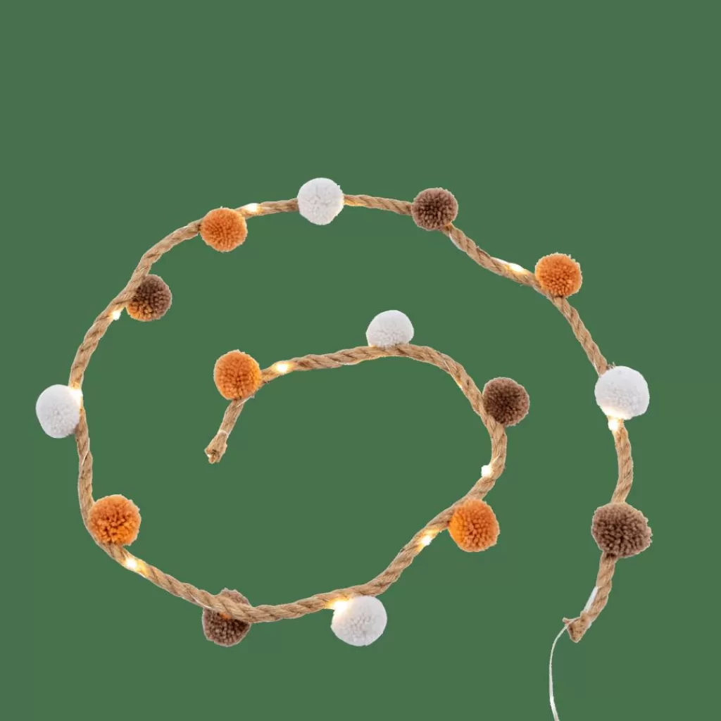 Outlet BASIL Guirnalda Varios Colores, Blanco, Marrón, Terracota Kids | Guirnaldas De Luz