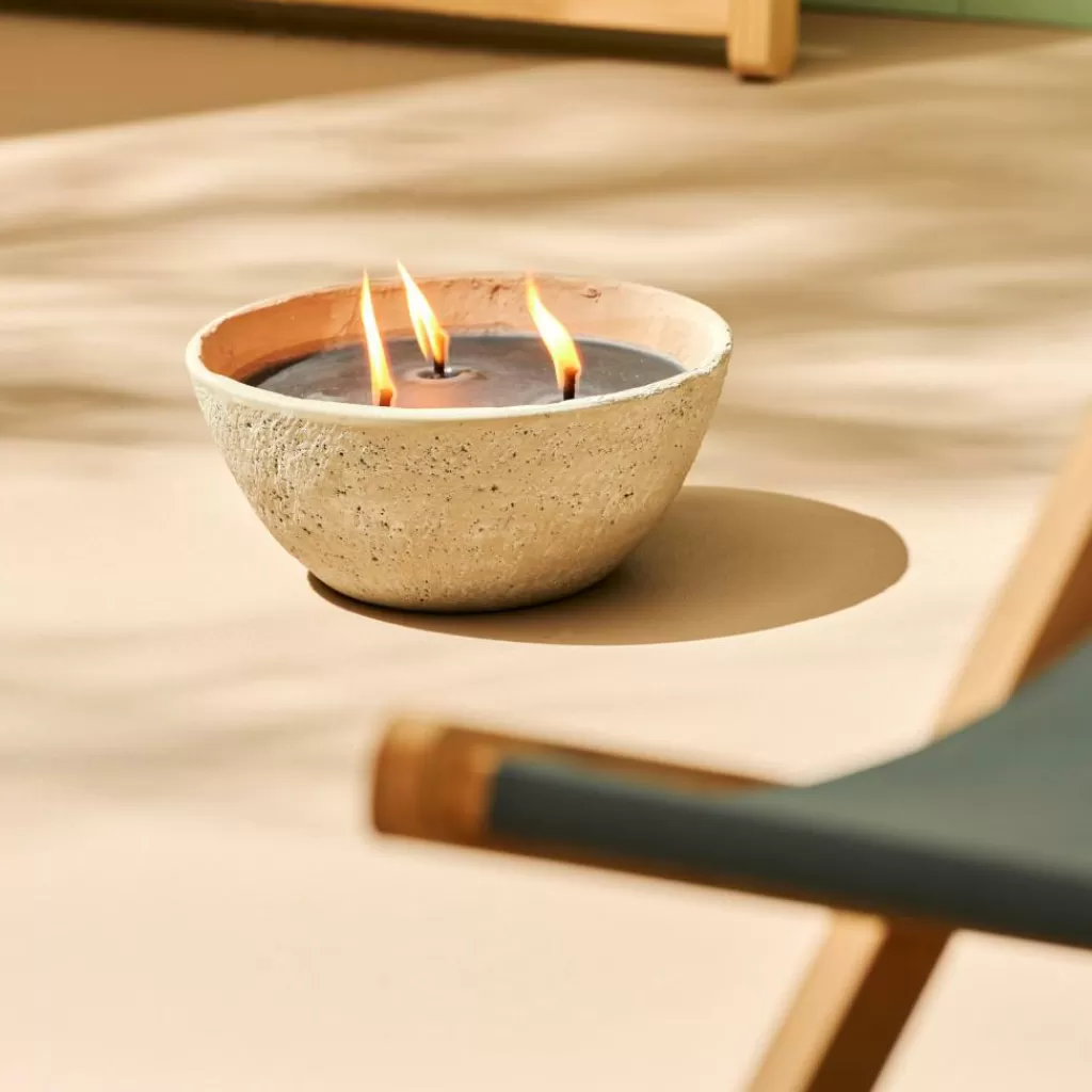 Store BETON Vela De Exterior Gris Velas Para Exterior