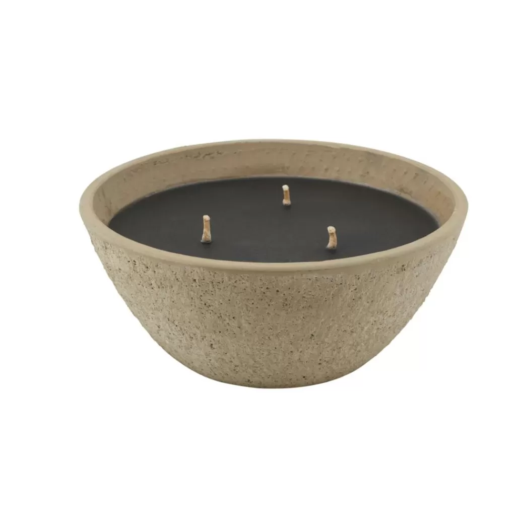 New BETON Vela De Exterior Gris Velas Para Exterior