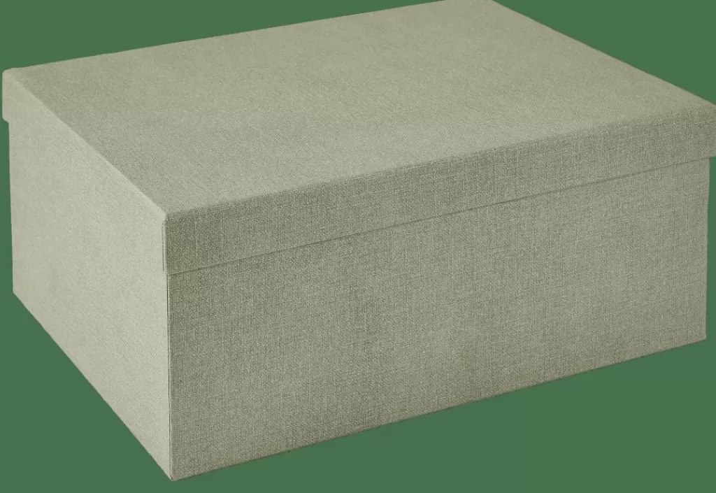 Clearance BIGSO Caja De Almacenaje XL Menta Cajas De Almacenamiento