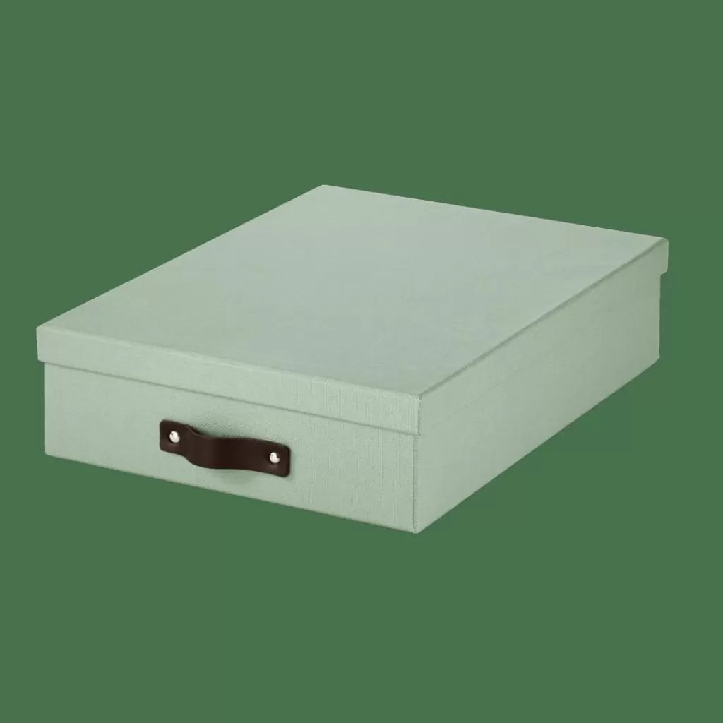 Clearance BIGSO Caja De Cartón Menta Cajas De Almacenamiento