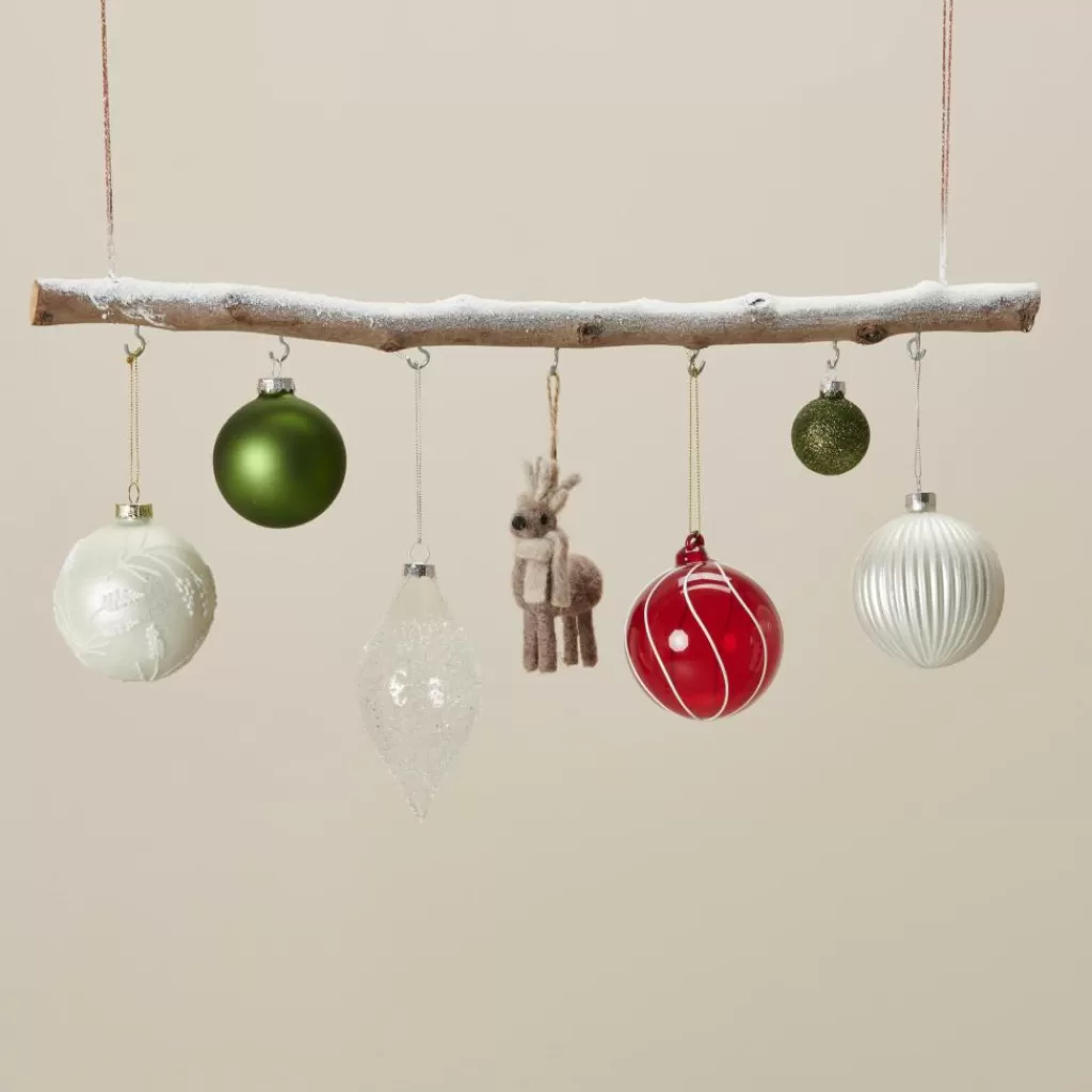 Flash Sale BIRCH Rama Con 7 Ganchos Natural Otoño | Decoracion Colgante