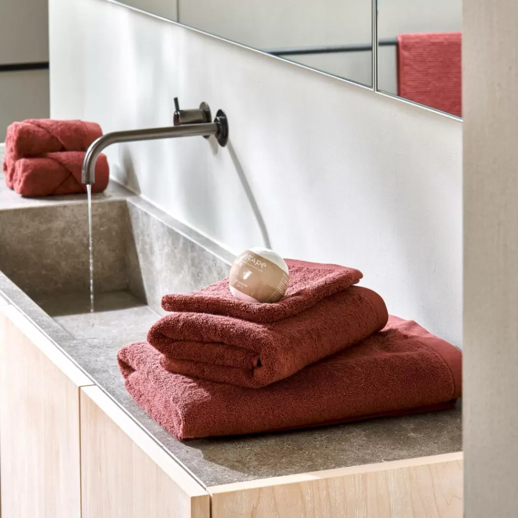 Fashion B-LUX Toalla De Baño Rojo Toallas De Playa