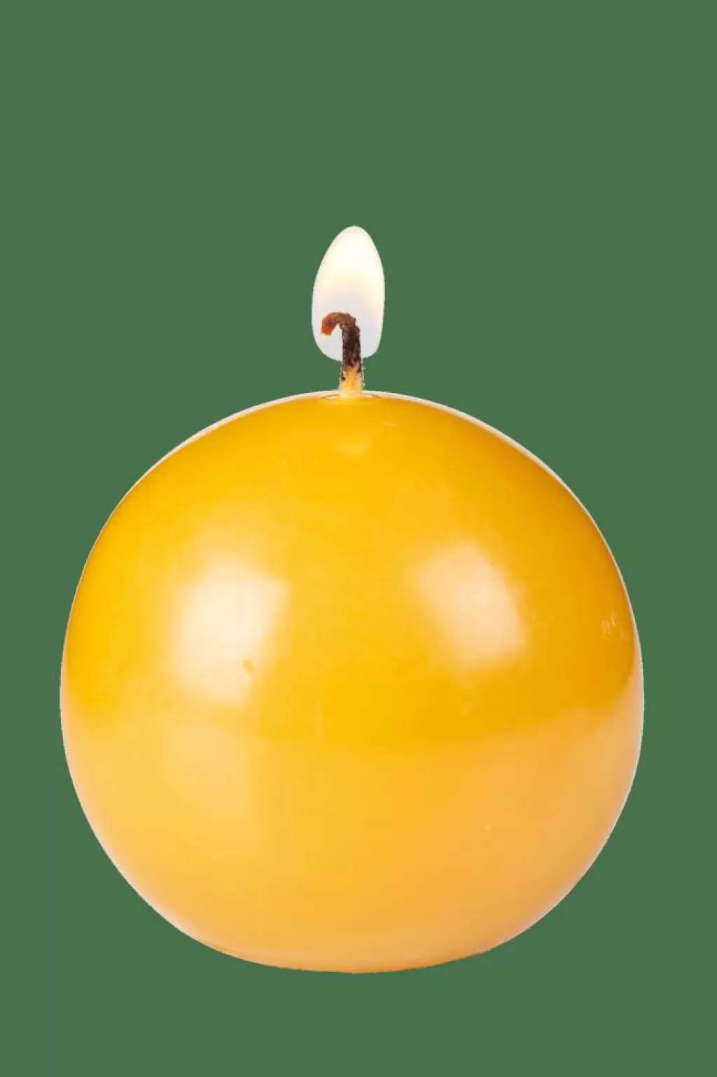 Best BOLA Vela Esférica Amarillo Velas
