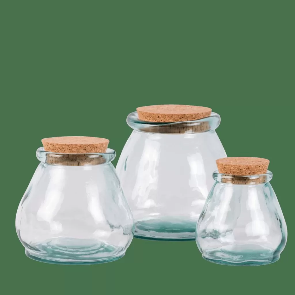 Best BOLSO Tarro De Existencias 80 CL Transparente Tarros