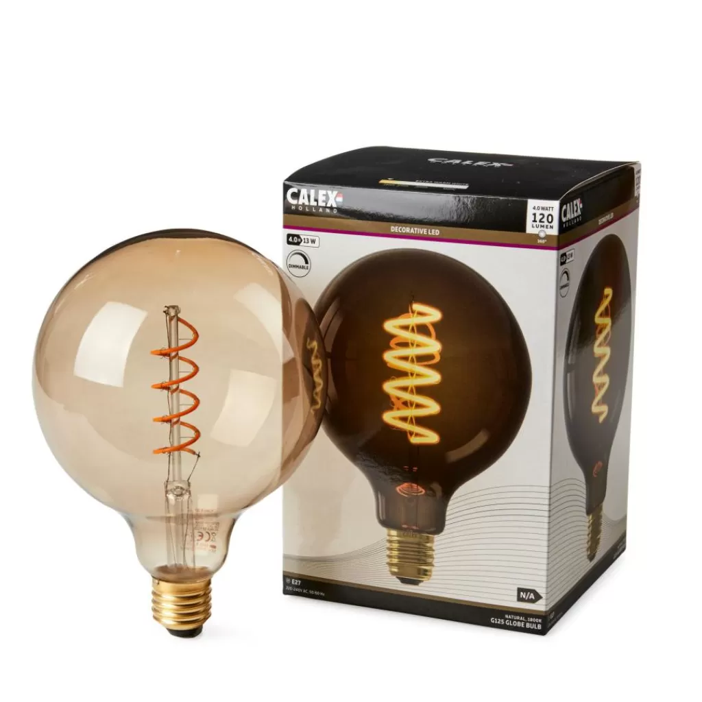Flash Sale CALEX Bombilla De Filamento E27 Marrón Lámparas Led