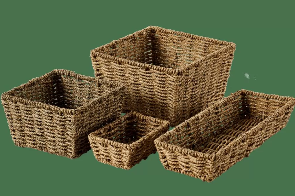 Outlet CALI SEAGRASS Cesta Natural Cestas De Almacenaje