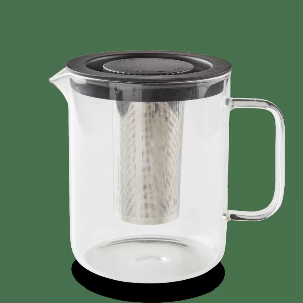 Discount CHAI Tetera 1,5 L Negro, Transparente Accesorios De Té