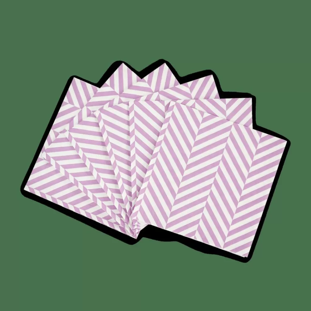 Discount CHEVRON 20 Servilletas Morado Servilletas