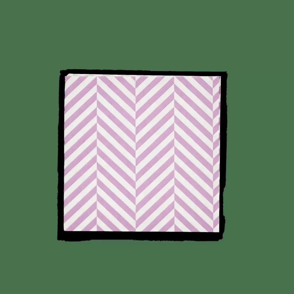 Discount CHEVRON 20 Servilletas Morado Servilletas