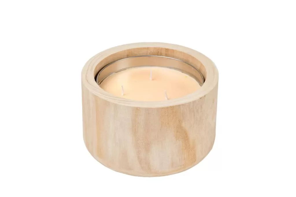 Discount CITRONELLA WOOD Vela De Jardín Beis Velas Para Exterior