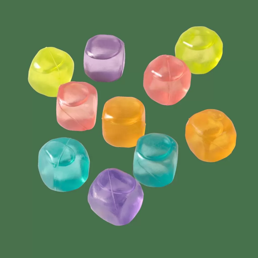 Fashion COCKTAIL Cubitos De Hielo Juego De 10 Mezcla De Colores Varios Colores Accesorios Coctéles