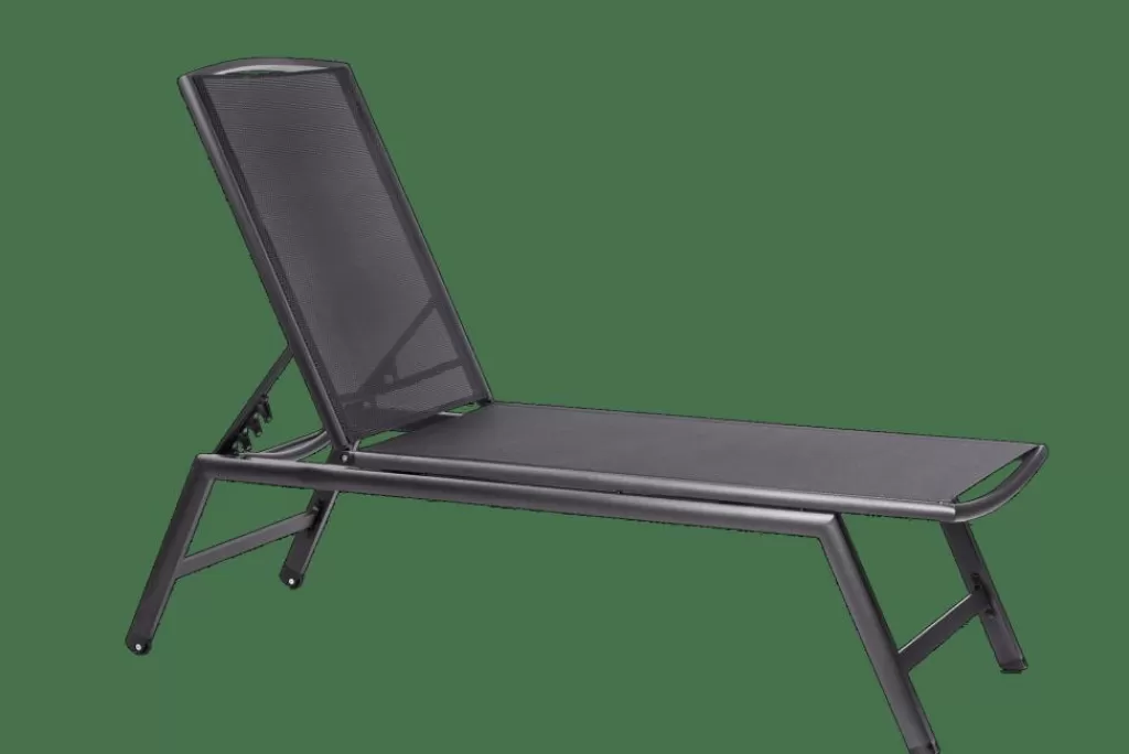 Best Sale COMFORT Tumbona Negro Hamacas De Exterior