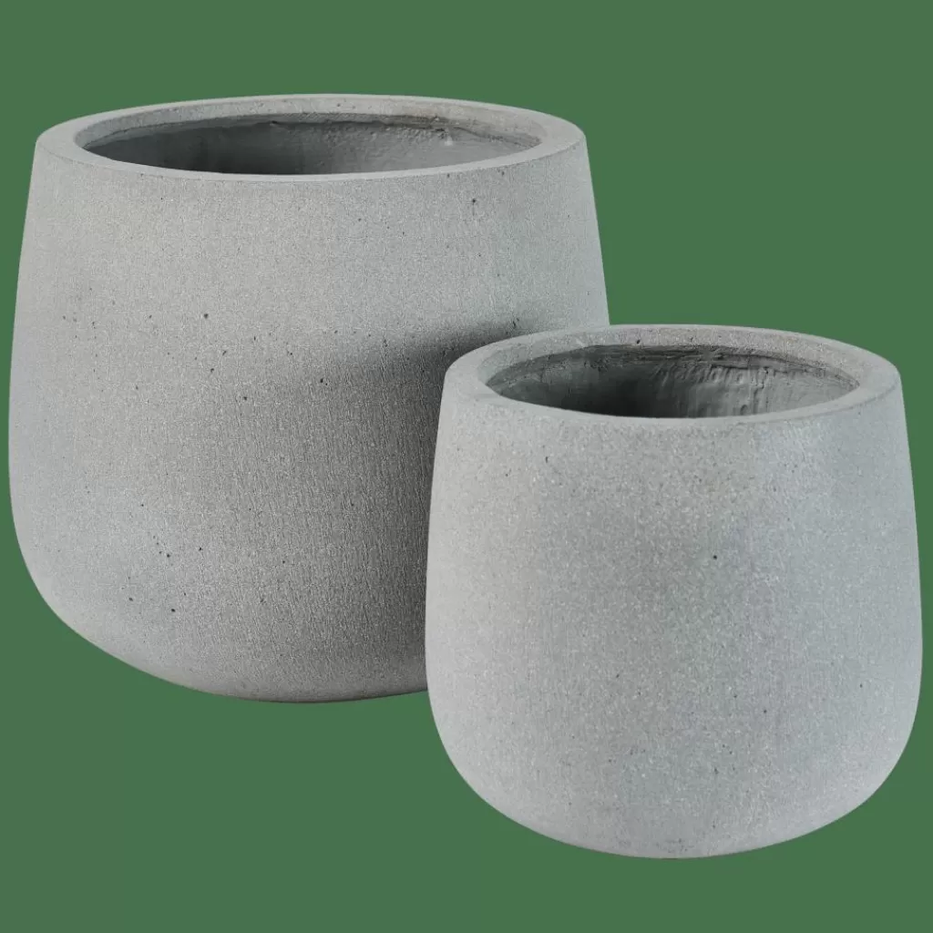 New COMO Macetero Gris Macetas | Maceteros De Jardín
