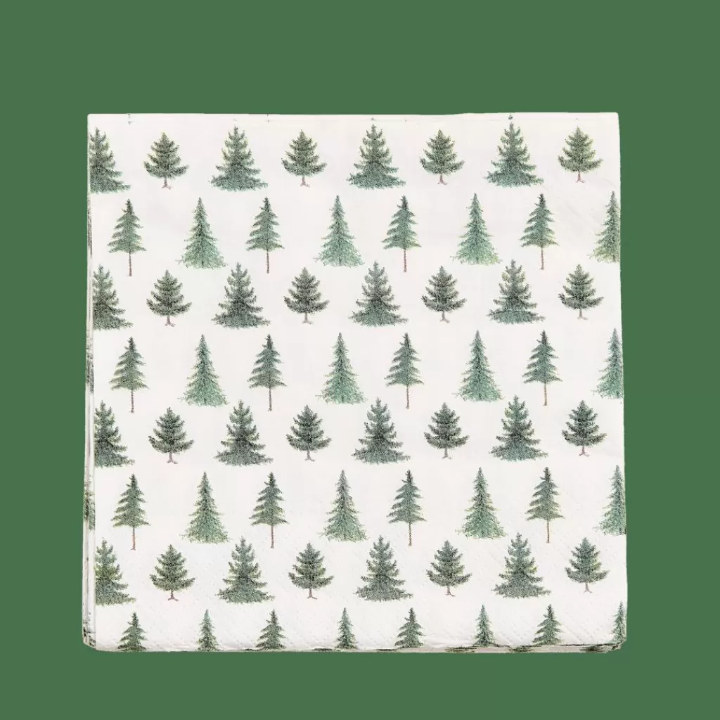 Hot CONIFER FOREST Paquete De 20 Servilletas Varios Colores Servilletas