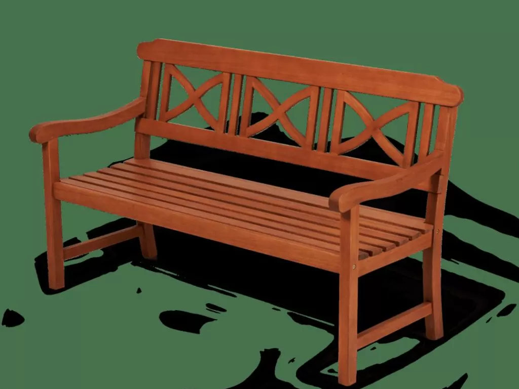 Discount CROS Banco Ancho Asiento: 131cm Bancos De Jardín