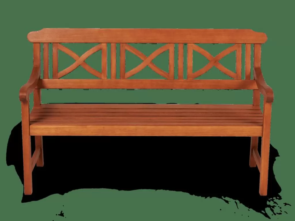 Discount CROS Banco Ancho Asiento: 131cm Bancos De Jardín