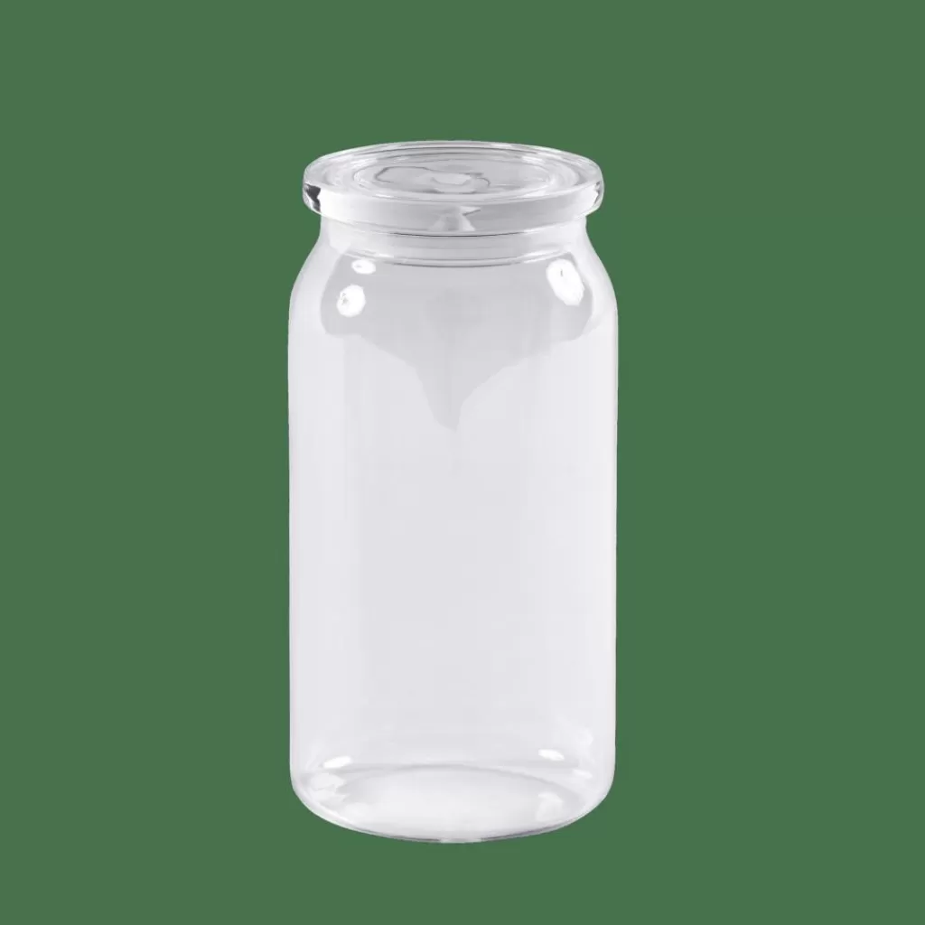 Fashion CRYSTAL Tarro De Cocina Con Tapa Transparente Tarros