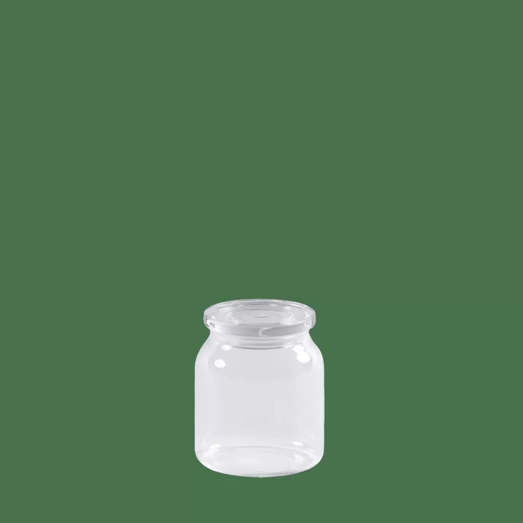 Discount CRYSTAL Tarro De Cocina Con Tapa Transparente Tarros