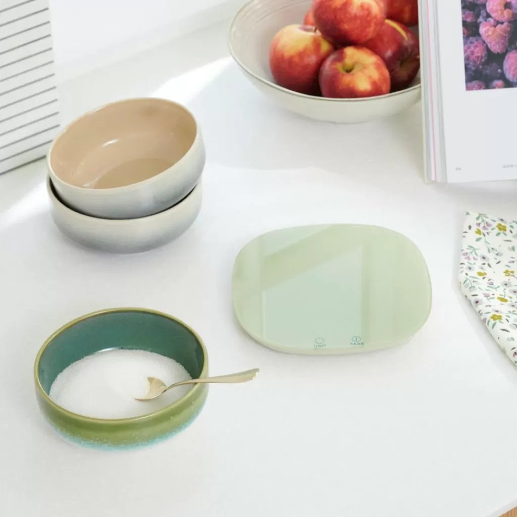 Flash Sale CUISINO Balanza Cocina Verde Instrumentos De Cocina