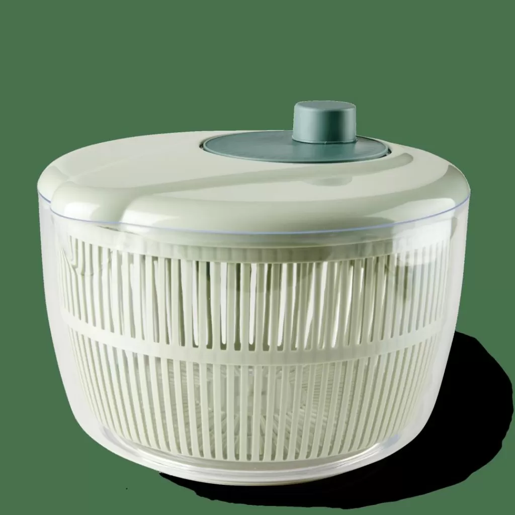 Fashion CUISINO Escurridor De Lechugas Verde, Menta Instrumentos De Cocina