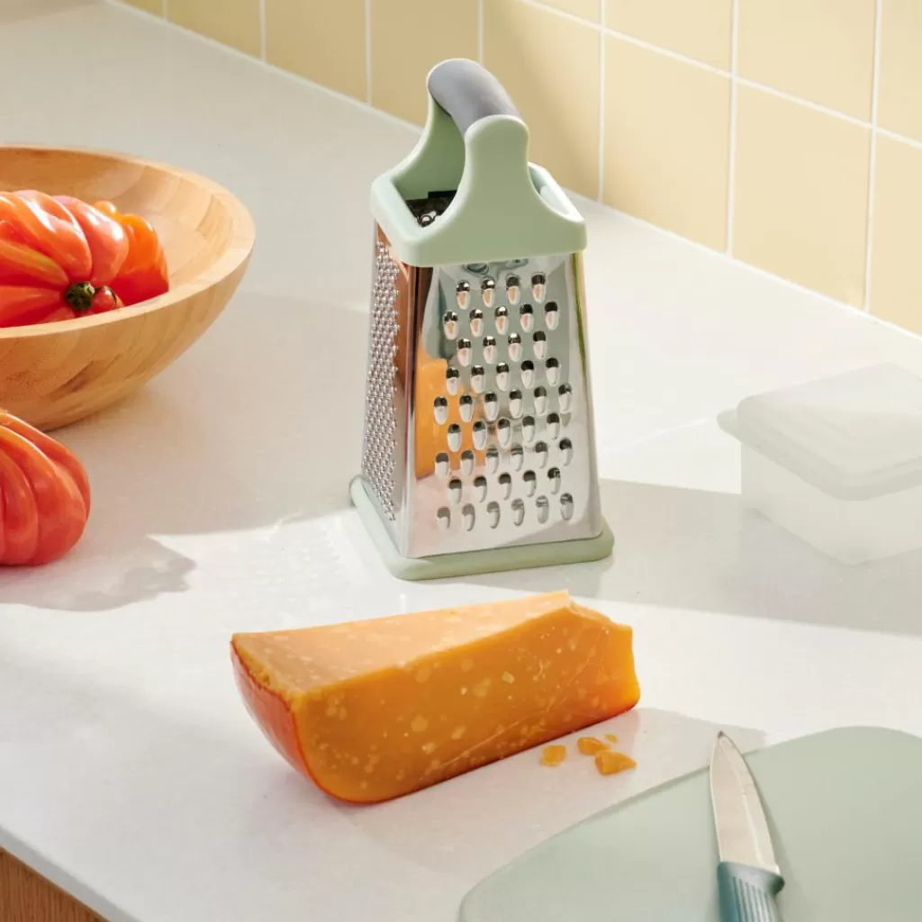 Cheap CUISINO Rallador Con Bandeja Menta Instrumentos De Cocina