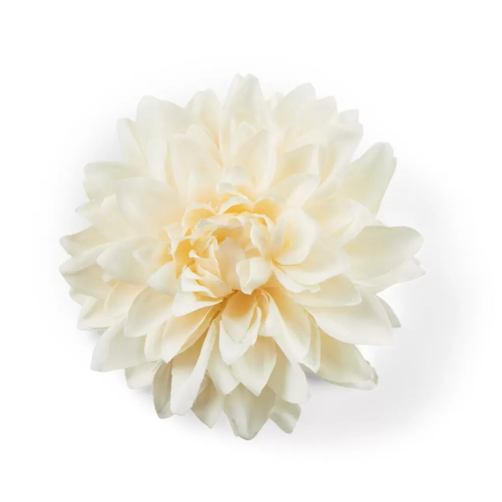 Fashion DAHLIA Flores Artificiales Crema Flores Artificiales